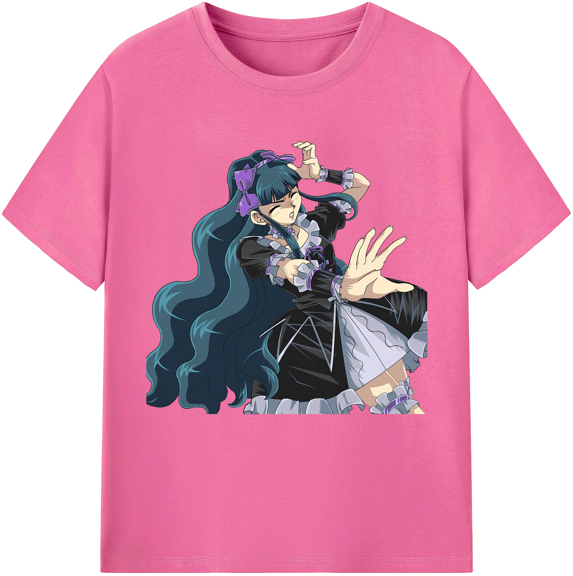 （画像用） 遊☆戯☆王 Yu-Gi-Oh! レディースカジュアルプリントTシャツ（綿100％）